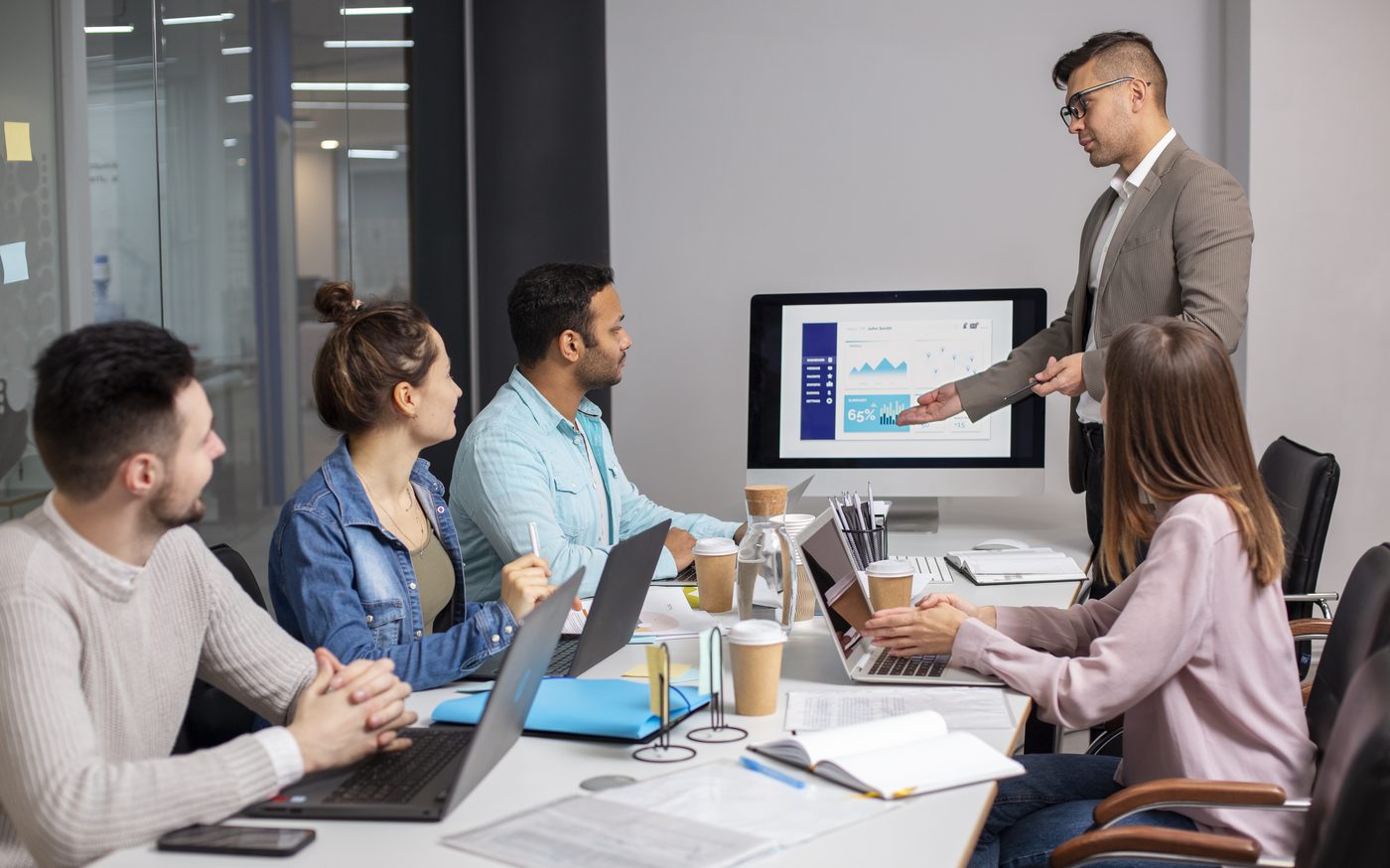 ServeDesk business partner supporting a client project